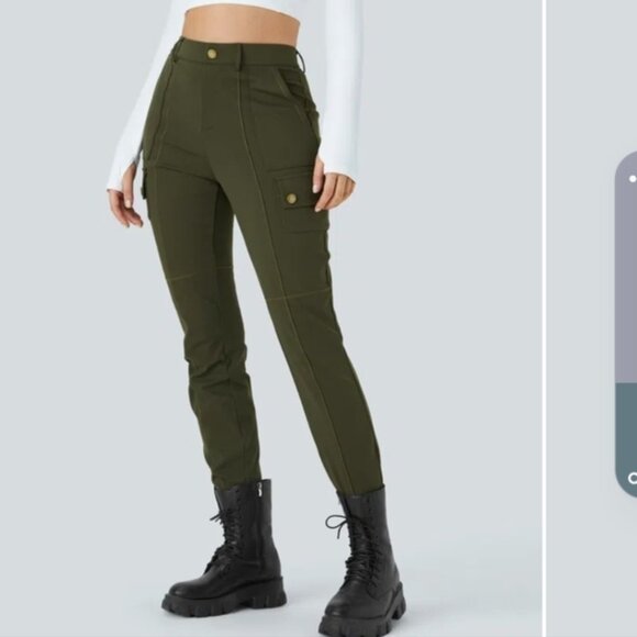 Pants - Halara Halo Tek Air Pants Sz.M Forest Night NWT